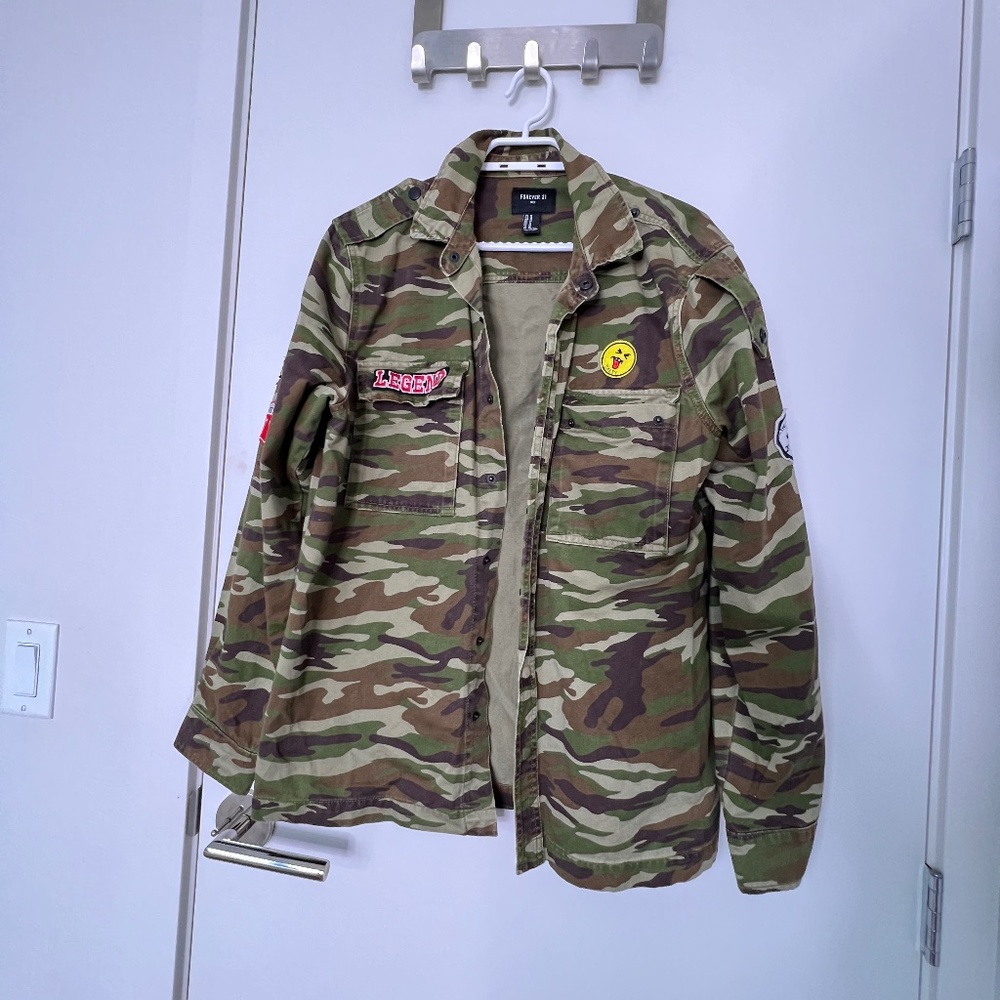 Camouflage jacket in Medium